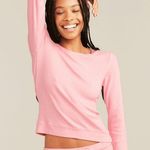 Roberta Roller Rabbit Stoney Clover X Roller Rabbit Small Lounge Shirt Pink Petra Posey Photo 0