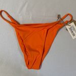 FP Toast Swim Signature Stitch Bikini Bottoms Tiger Orange Sz XS Photo 0