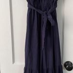 Umgee Navy Blue Bell Bottom Jumpsuit Photo 0