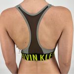 Calvin Klein Gray Sports Bra with Black Band Photo 3
