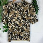 Loft ann Taylor wool floral off shoulder top S Photo 2