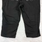 Lee Women’s Classic Fit Black Denim Jean Capri Plus Size 16W Medium Photo 5