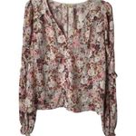 Love Shack Fancy  Floral Long Sleeve Blouse Photo 0