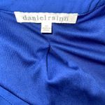 Daniel Rainn Vintage  Dress S XS Royal Blue Belted Lined Lightweight Long Sleeve Photo 6