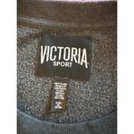 Victoria's Secret Sport Gray Pullover Stars Glitter Women's XL comfy sweatshirt Photo 1