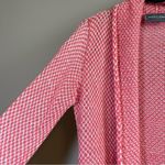 Wooden Ships ✨  Coral Pink Open Front Knit Cozy Soft Cardigan S/M Photo 4