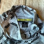 SUNSENSE by JAMIE SADOCK Ultralight Gray Black Snakeskin Print Sz XL Longsleeve Photo 3