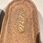 Aerie  Light‎ Blue Velour Double Strap Slides Women’s Size 8 Photo 6