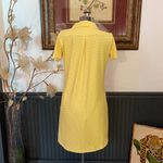 William Murray Martinis & Mowers Yellow Stretch Classic Polo Dress Sz M 💚🎀 Size M Photo 6