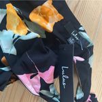 Lulus  Beloved Bae Black Floral Print Tie-Strap Tiered Maxi Dress Photo 7