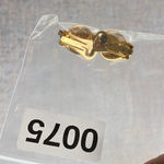 Elegant Gold Tone Swirl Textured Clip On Earrings Statement Fashion Jewelry Photo 8