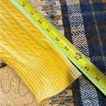 American Living yellow cable-knit pullover Sweater women’s L Photo 8