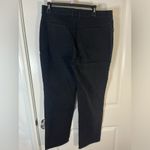 Gloria Vanderbilt  Chic Classic Black Wash Full Length Denim StraightLeg Jeans 14 Photo 5
