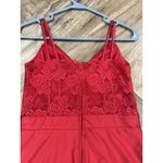 City Triangles Juniors Size 7 Red Body Con Sweetheart Neckline Strappy Dress Photo 10
