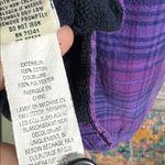 Lands' End Vintage Lands’ End shacket plaid shirt jacket purple medium Photo 4