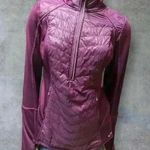 Champion Women’s  Duo Dry Venture Warm Maroon quilted pullover size M Photo 0