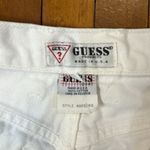 Guess  White Cutoff Jean Shorts 26x3.5" Size 27 Photo 5