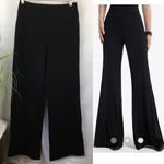 White House | Black Market High Waist Split Hem Palazzo Trouser Pants 2 Photo 1