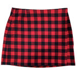 Tommy Hilfiger Vintage  Red and Black checkered Plaid Mini Skirt Photo 0