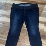Old Navy  maternity blue denim jeans Photo 2