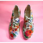 Keds x Rifle Paper Company Floral Print Lace Up Sneakers Size 5.5 Photo 1