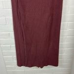 Baserange Organic Cotton Ribbed Knit Wrap Skirt Size S Brown Photo 8