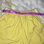 Adidas  Original mustard yellow high waisted shorts sz XS Photo 4