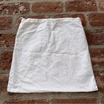 Vintage Paloma Picasso white & red drawstring cotton purse handbag dust Bag Photo 6