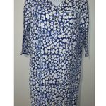kim rogers Women’s Blue Night Gown Mumu Midi Gown Small Photo 1