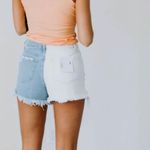 Vervet High Rise Jean Shorts Size Medium Blue Photo 3