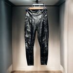 Spanx  Faux Patent Leather Leggings in the color Classic Black Photo 2