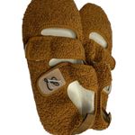 LeIsfIt Womens Mens Slippers Soft House Warm Fuzzy Shoes.For swelling, diabetic Brown Size undefined Photo 9