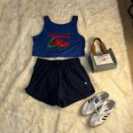 Leg3nd Discovery Women's Dark Blue Athletic Shorts Size L Photo 5