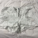 Boutique Blue B white denim shorts  Photo 0