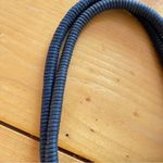 Handmade Japanese Patchwork Tote Bag 100% Cotton Navy Blue Photo 7