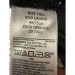 Women's Black Skinny Jeans Size 8 Tall Stretch Denim Mid Rise Photo 3