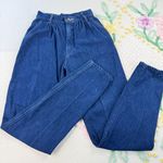 Lee Vintage Jeans Womens Size 5 Medium Dark Wash High Rise Tapered Leg Photo 0