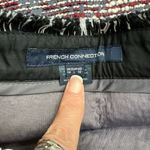 French Connection Tweed Tapestry Textured Fringe A-Line Skirt Photo 5