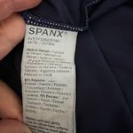 Spanx Butter Keyhole Crew Neck Sleeveless Athletic Tank Tank Dark Storm Blue S Photo 2