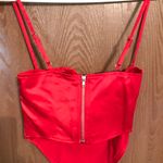 White Fox Boutique Red Bustier Photo 1
