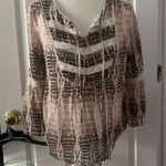 Haute Hippie BoHo style bell like sleeve top Photo 0