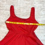 Halara Women Large Red Pleated Cut out Tennis Golf Mini Dress Shorts Nylon Skort Photo 1