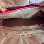 joy & iman  Red leather expandable bag Photo 4