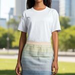 J. McLaughlin Ombre Tiered Skirt Women's size 4 Photo 6