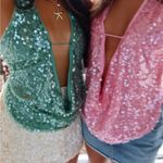 Skull House Designs Mermaid Halter: Flamingo Pink Size M Photo 2