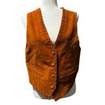 Rafael Suede Vest Rust Brown (Size M) Western Style Boho Size M Photo 2