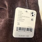 Free People  We The Free risk taker cord straight leg pants in chocolate truffle Photo 6