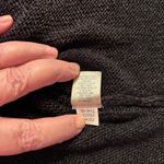 J Jill Sweater Cardigan Midi Black 55% Linen Women's Size M Boho Size M Photo 4