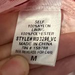 Mable Heartbreaker Strapless Pink Glitter Heart Ruffle Tulle Dress Size M Photo 7