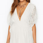 Victoria's Secret Victoria’s Secret White Crochet Swim Cover-Up Dress XL Boho Beachwear‎ Photo 0
